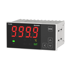 DIN G96×Y48mm TC4W-14R - Gösterim yöntemi: 4-hane 7-segment LED, Kontrol yöntemi: AÇIK/KAPALI, P, PI, PD, PID