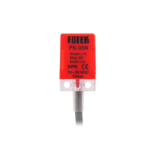 Fotek PS-05N endüktif yakınlık sensörü - Algılama Mesafesi: 2mm - 15mm, Besleme Gerilimi: 10-30 VDC