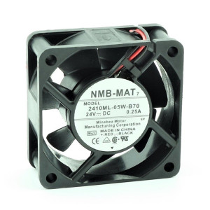 NMB-MAT 2410ML-05W-B70 - Boyut: 60x60x25mm, Gerilim: 24V DC