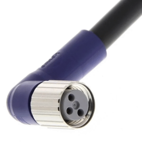 Omron XS3F-LM8PVC3A5M M8 Açılı Sensör Kablosu 5M