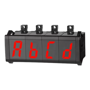 Seri giriş veya Paralel(statik/dinamik Paralel) giriş D1SA-RN - Giriş mantığı: Pozitif giriş (PNP), Negatif giriş (NPN), Gösterim yöntemi: 7-segment LED